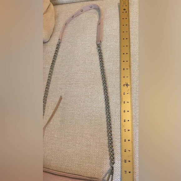 Rebecca Minkoff
5 Zip Rocker Leather Crossbody Bag, Pink/Blush silver hardware - Picture 11 of 12